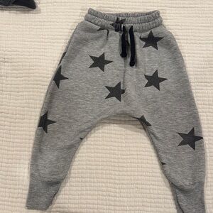 nununu Charcoal Star Kids Joggers